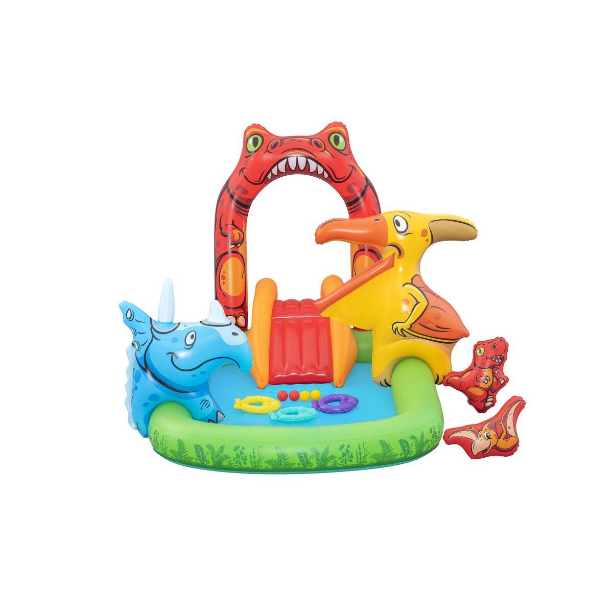 Bestway Täispuhutav Lastebassein Bestway Jurassic Splash 240 X 140 X 137 Cm