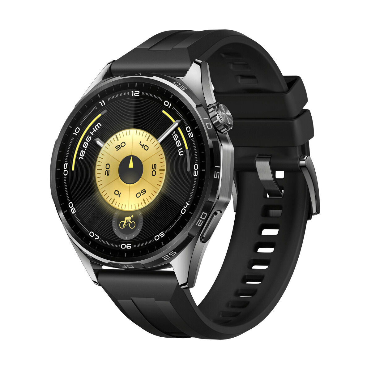 Huawei Nutikell Huawei Watch Gt 6 Atum-B19F Must 1,47" 46 Mm