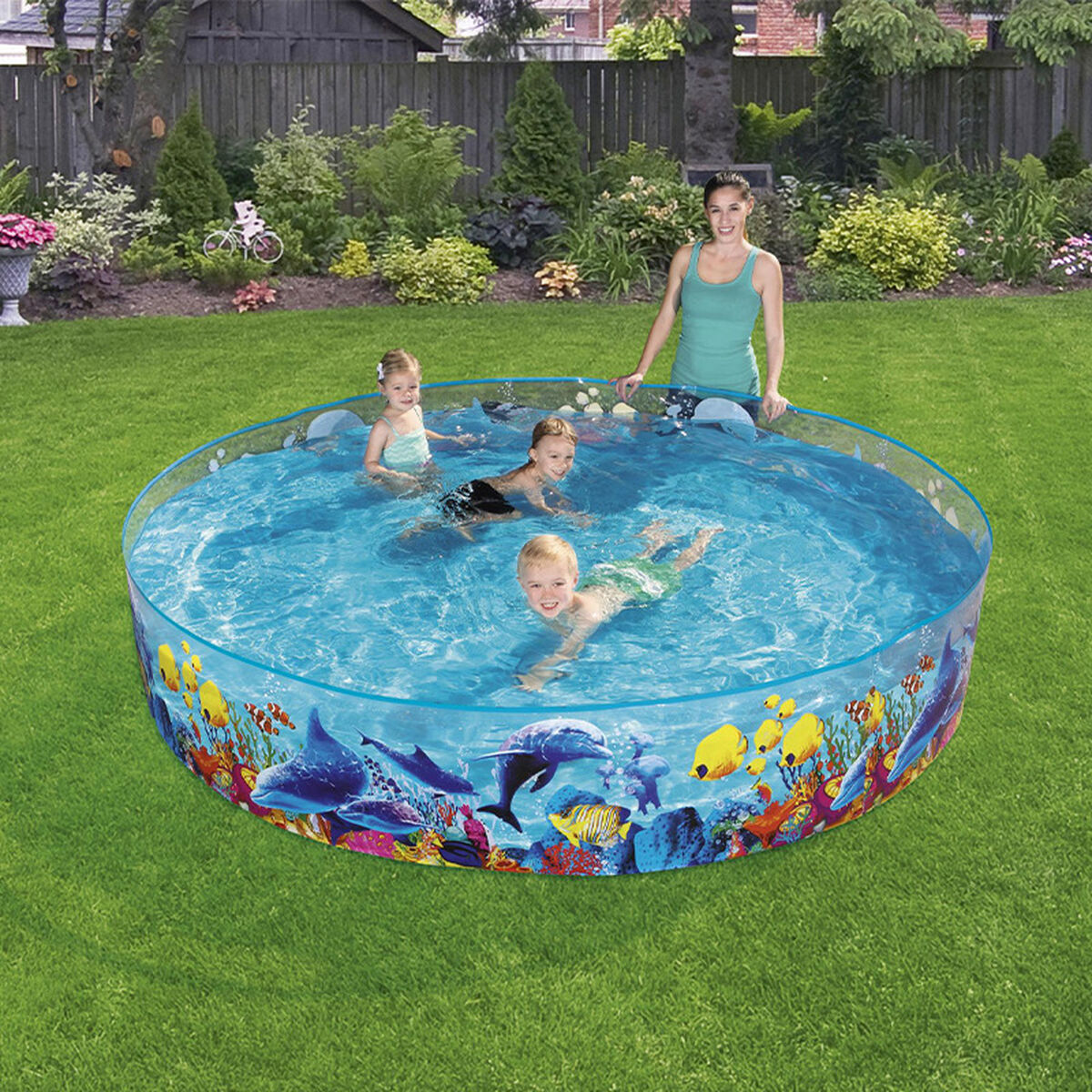 Bestway Täispuhutav Lastebassein Bestway Mereväesinine 244 X 46 Cm