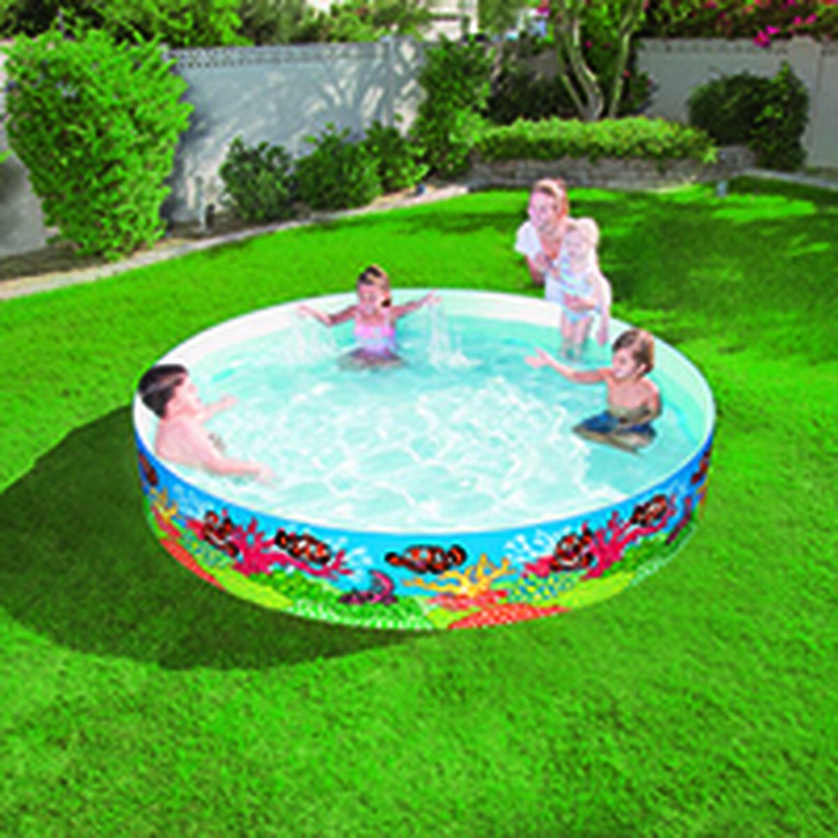 Bestway Täispuhutav Lastebassein Bestway Mereväesinine 244 X 46 Cm