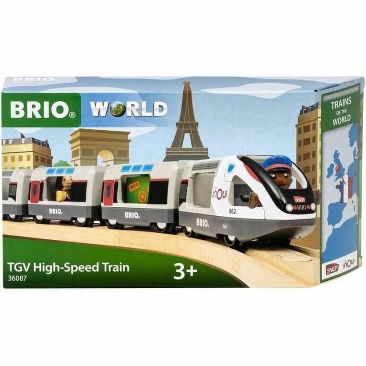 Brio Klassikaline Brio Tgv High-Speed Train