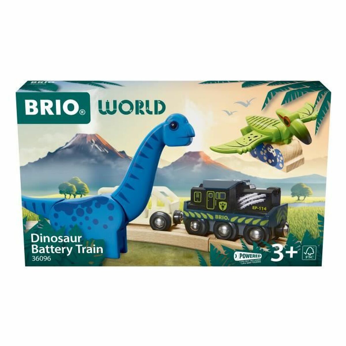 Brio Klassikaline Brio Dinosaur Battery Train