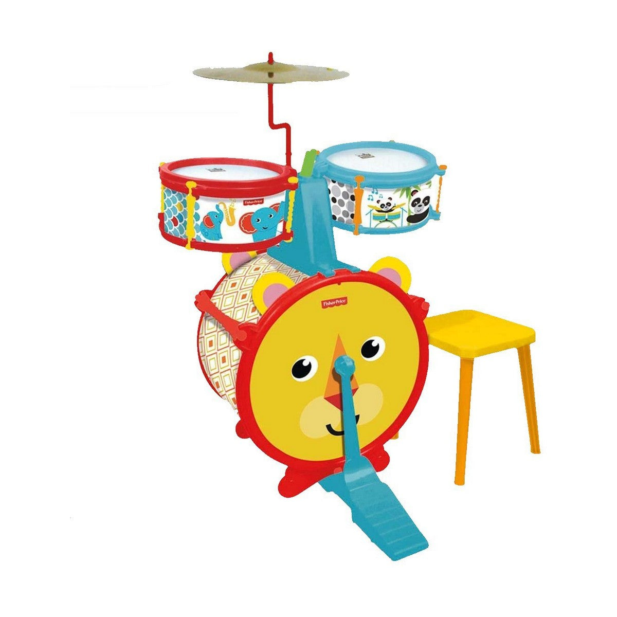 Fisher-Price Trummid Fisher-Price Plastmass 55 X 38 X 36 Cm Loomad