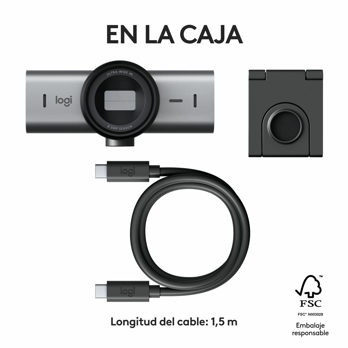 Logitech Veebikaamera Logitech 960-001559 4K Ultra Hd