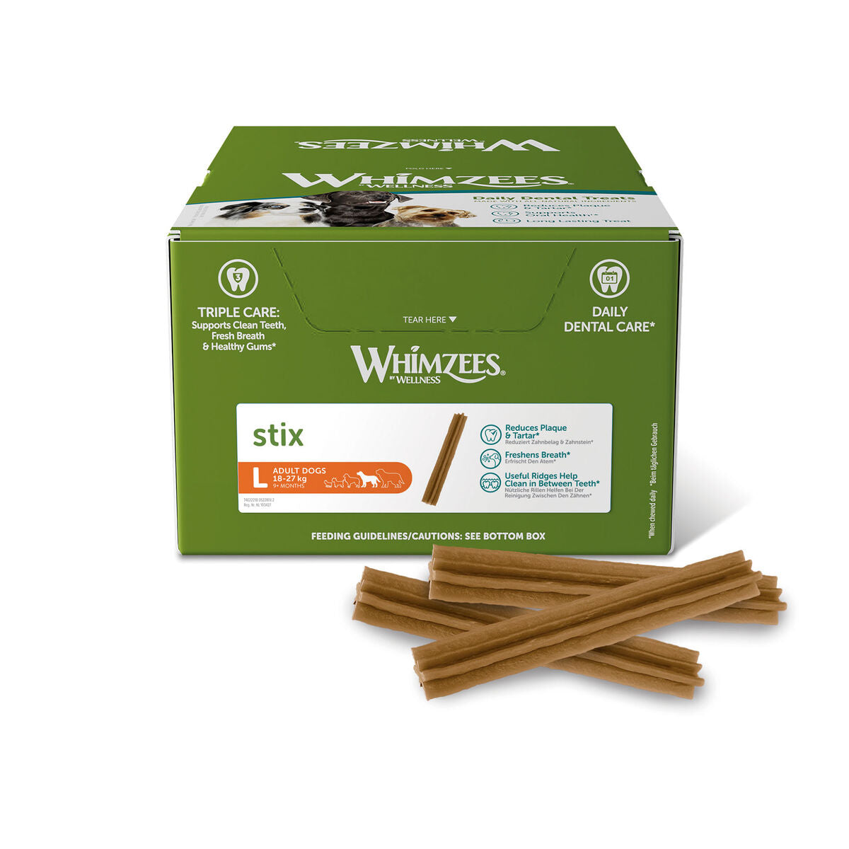 Whimzees Märgtoit Whimzees Stix 50 Ühikut