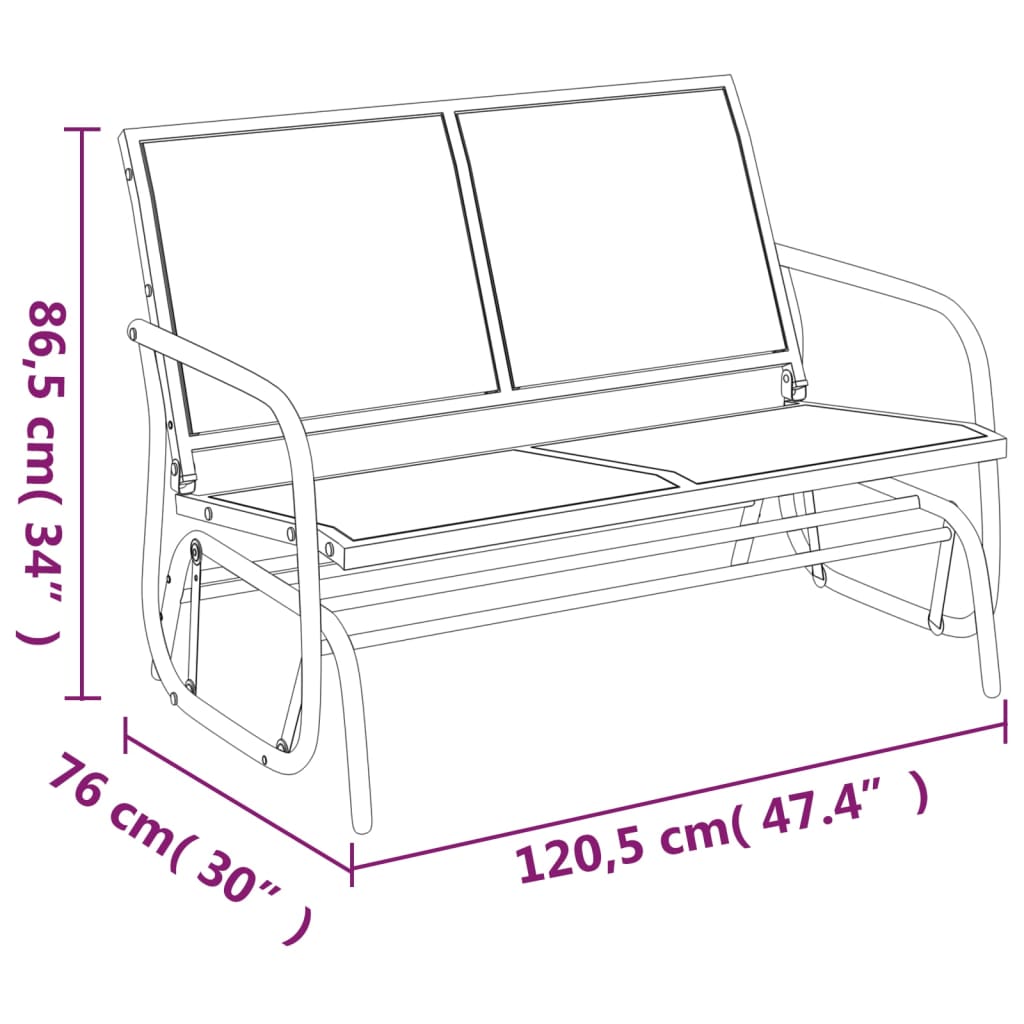 Liuglev Aiapink, , 120,5X76X86,5 Cm, Tekstileen Ja Teras