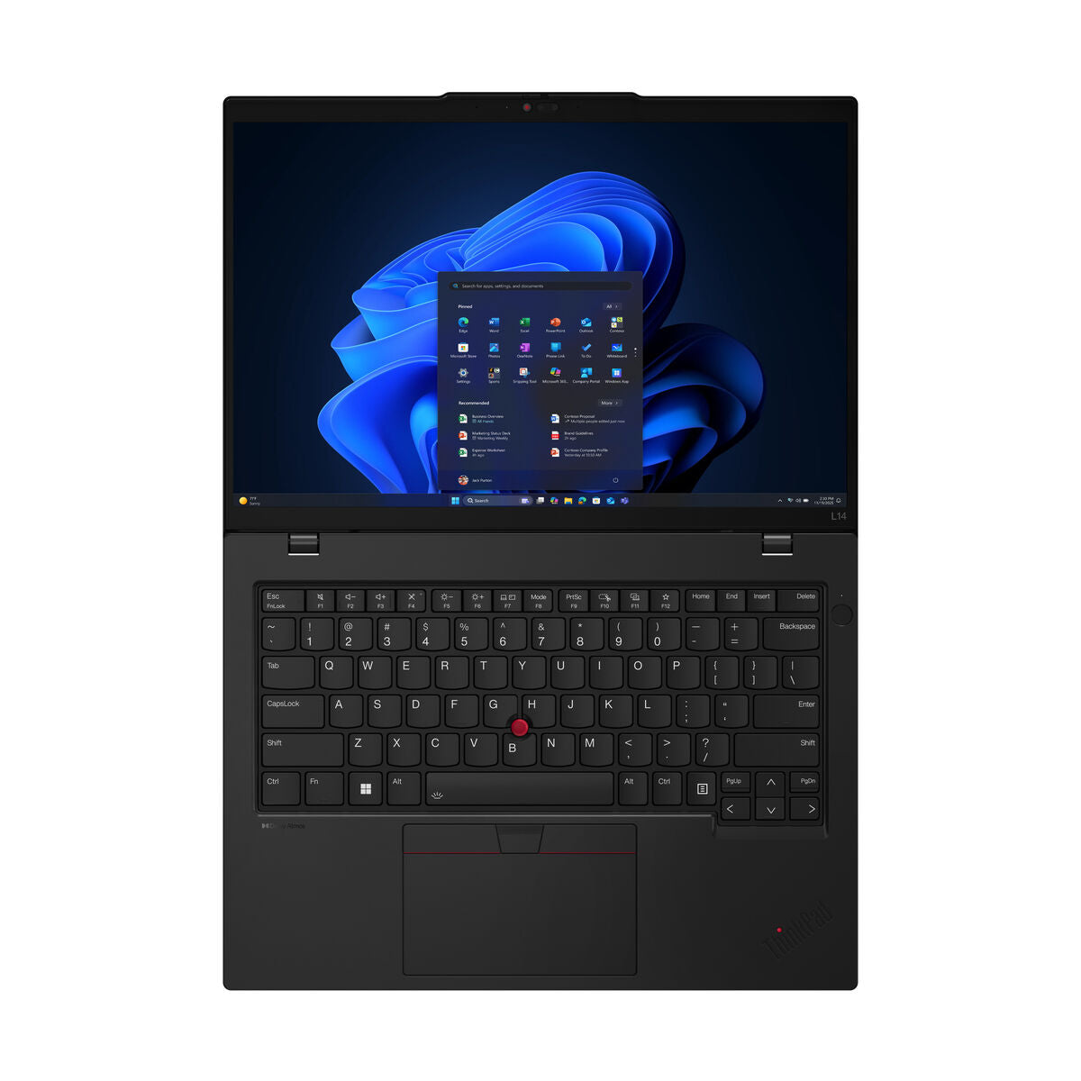 Lenovo Sülearvuti Lenovo Thinkpad L14 Gen 6 14" Intel Core Ultra 7 16 Gb Ram 512 Gb Ssd Hispaaniakeelne Qwerty