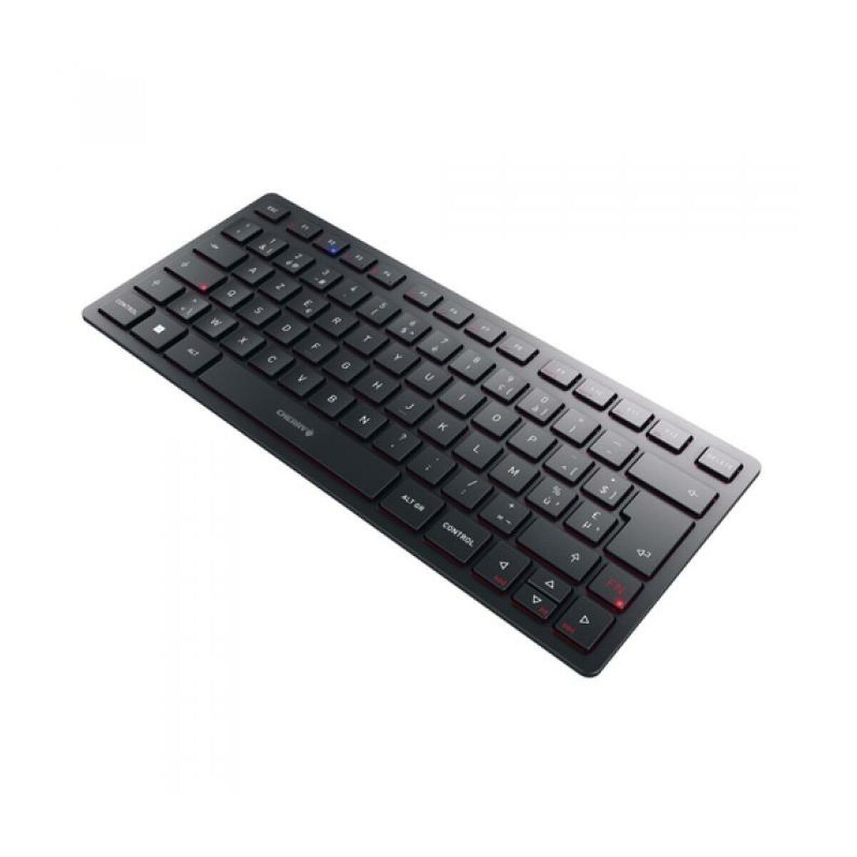 Cherry Klaviatuur Cherry Kw 9200 Mini Must Hispaaniakeelne Qwerty Qwerty