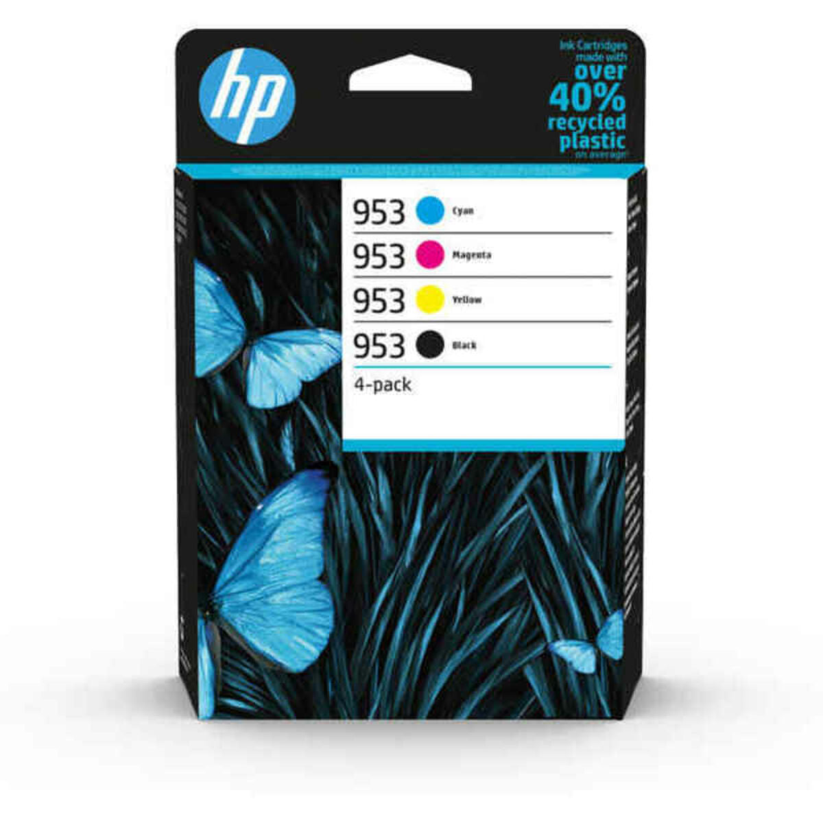 Hp Originaalne Tindikassett Hp 6Zc69Ae Mitmevärviline Must/Tsüaansinine/Fuksiinpunane/Kollane