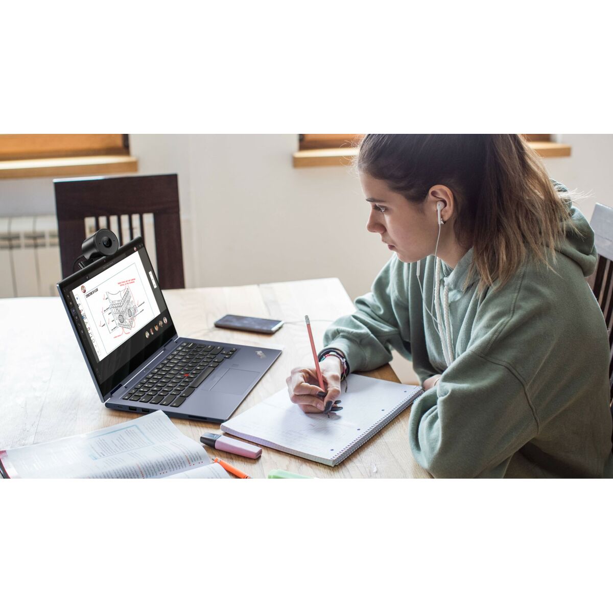 Lenovo Veebikaamera Lenovo 4Xc1Q44952 Full Hd