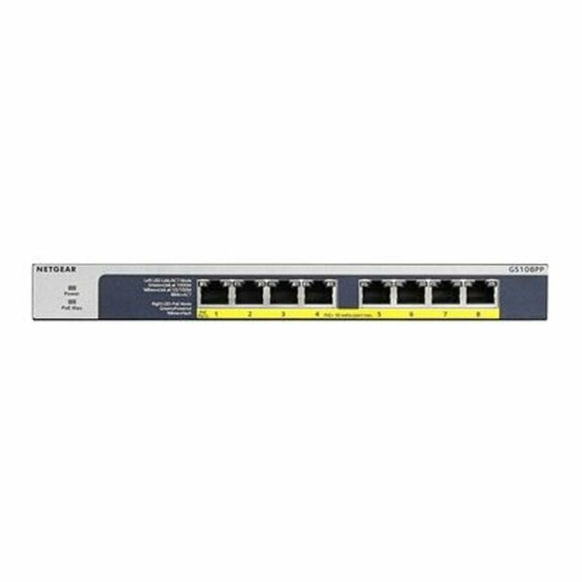 Netgear Lülitikapp Netgear Gs108Pp-100Eus 16 Gbps