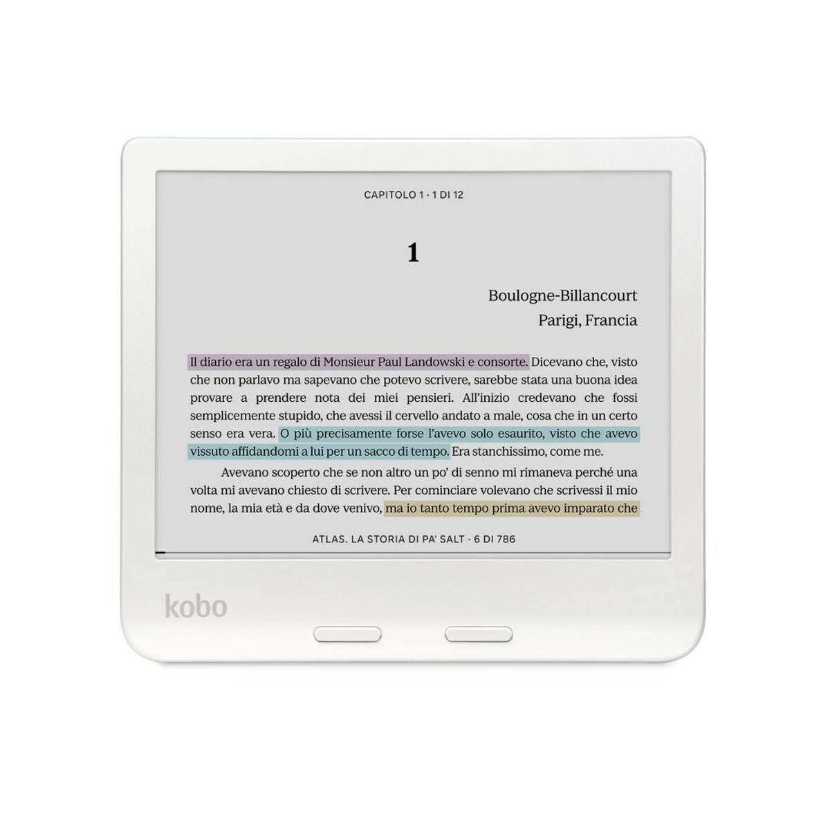 Rakuten E-Raamat Rakuten N428-Ku-Wh-K-Ck Valge 32 Gb 7"
