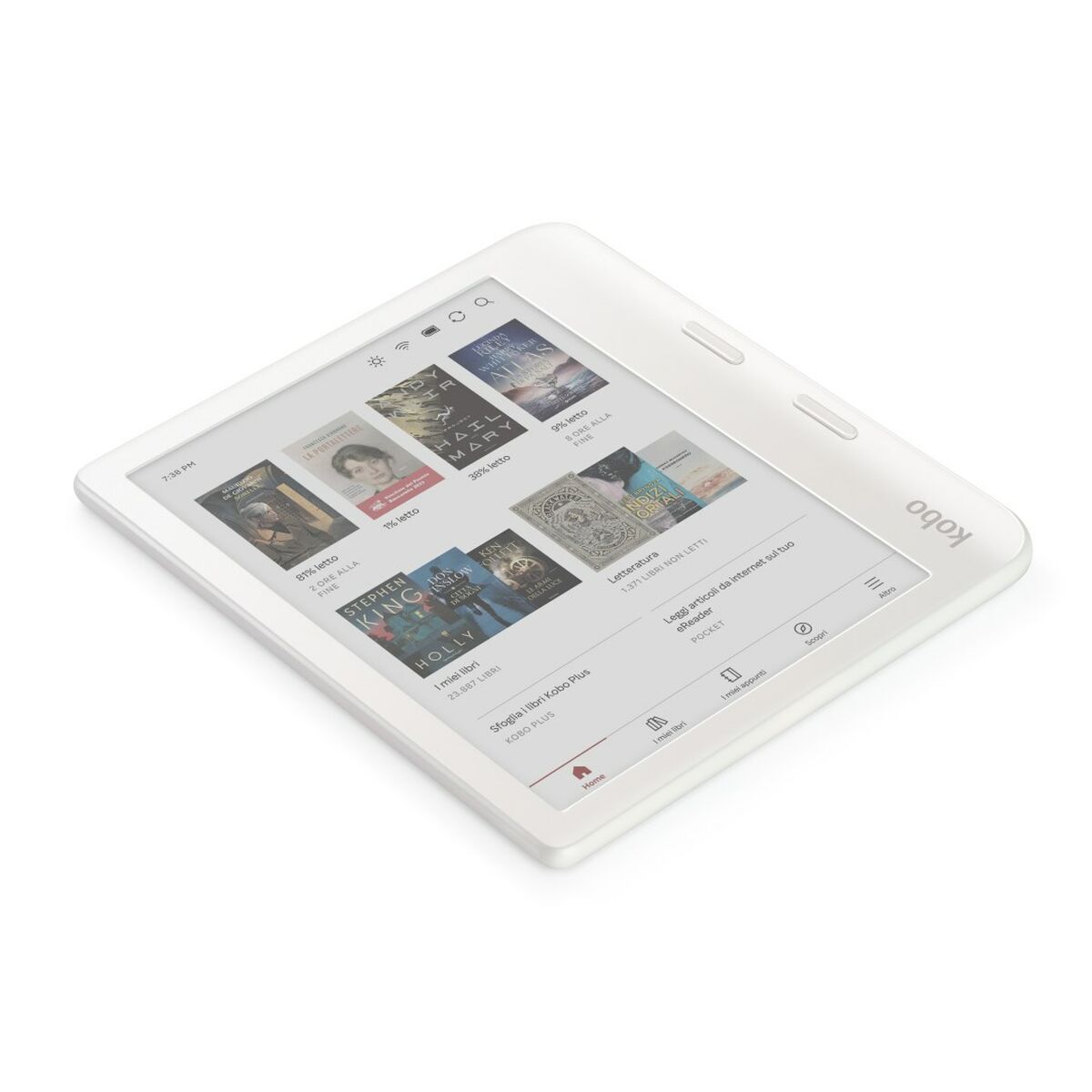 Rakuten E-Raamat Rakuten N428-Ku-Wh-K-Ck Valge 32 Gb 7"