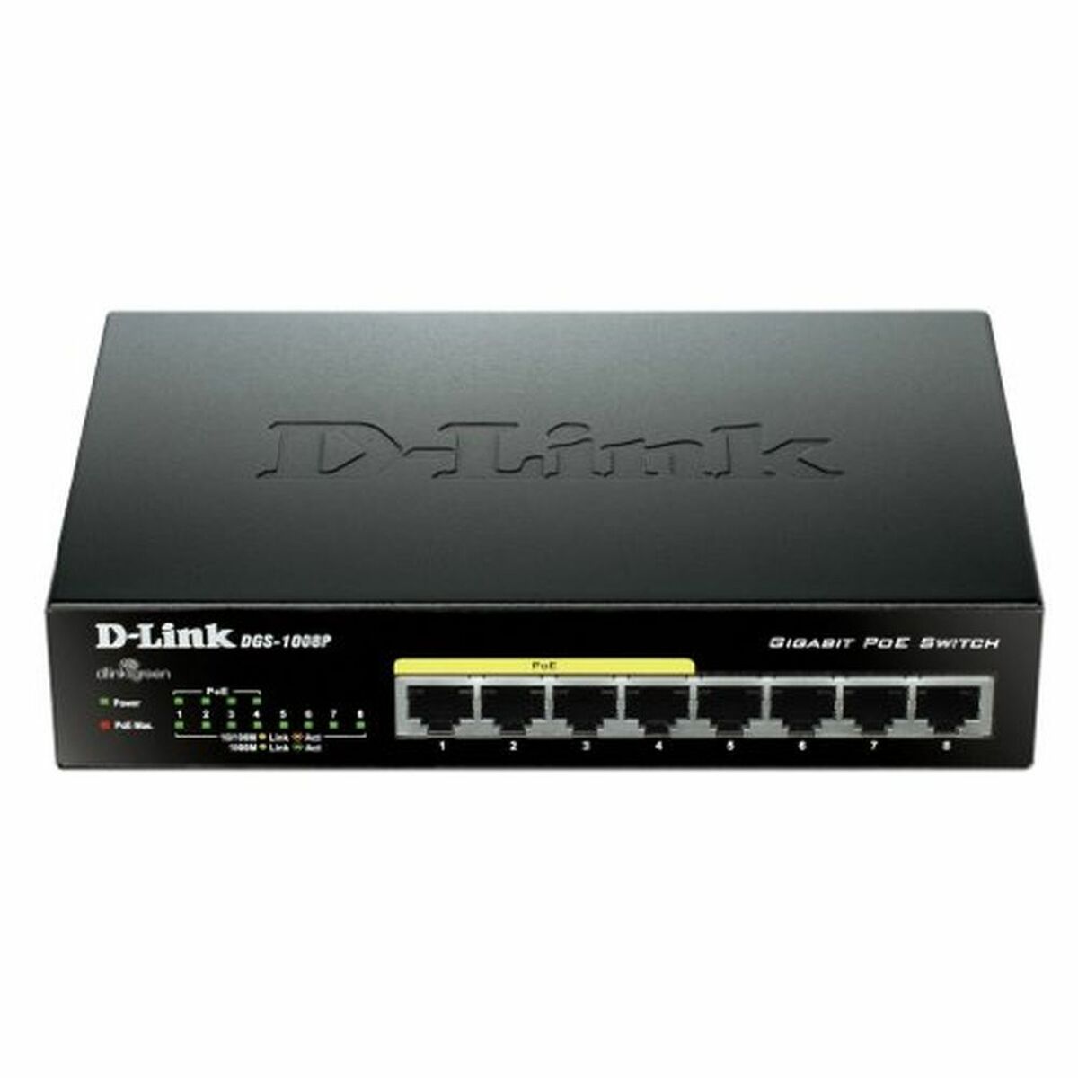 D-Link Lüliti D-Link Dgs-1008P/E 16 Gbps