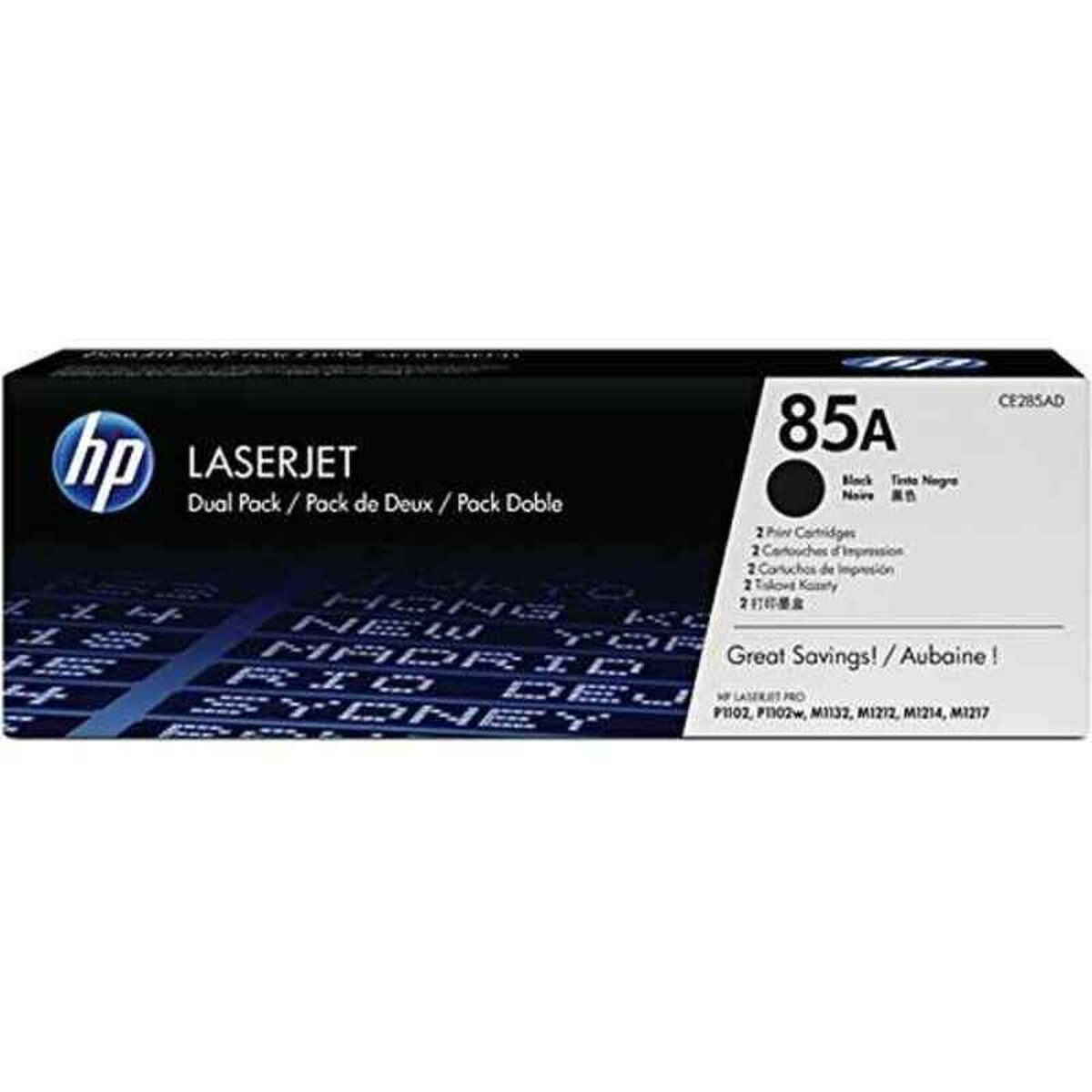 Hp Tooner Hp Ce285Ad (2 Uds) Tooner Must