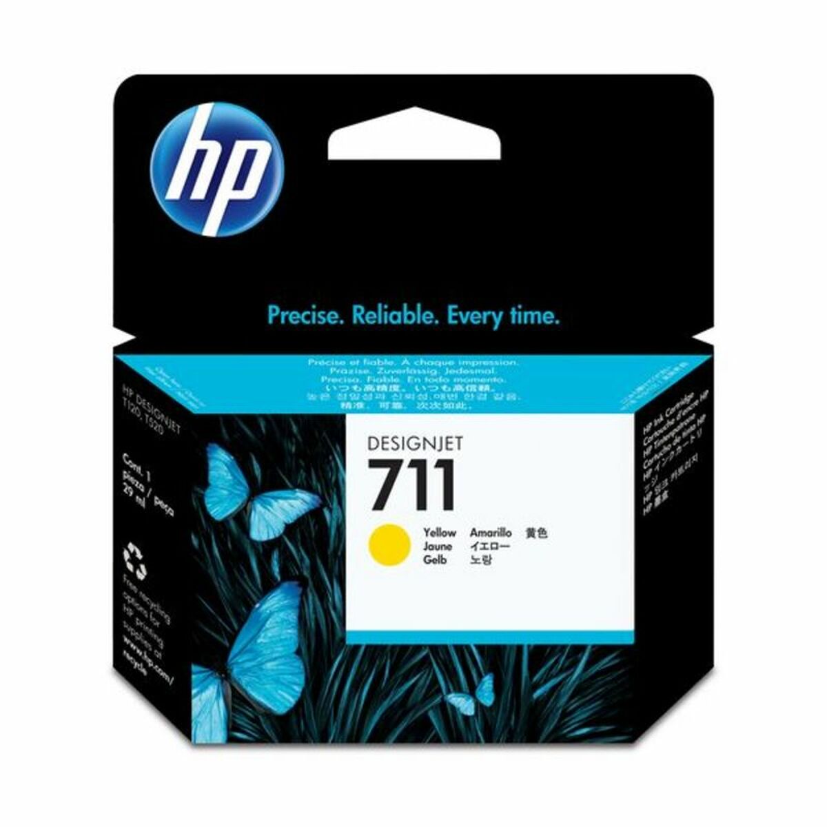 Hp Originaalne Tindikassett Hp Cz132A Kollane