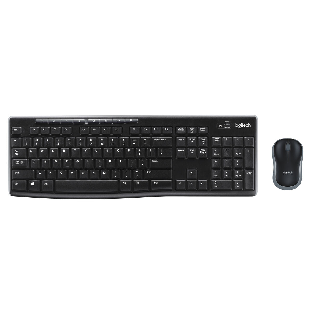 Logitech Klaviatuur Ja Juhtmevaba Hiir Logitech 920-004512 Qwerty Itaalia Keel Itaalia