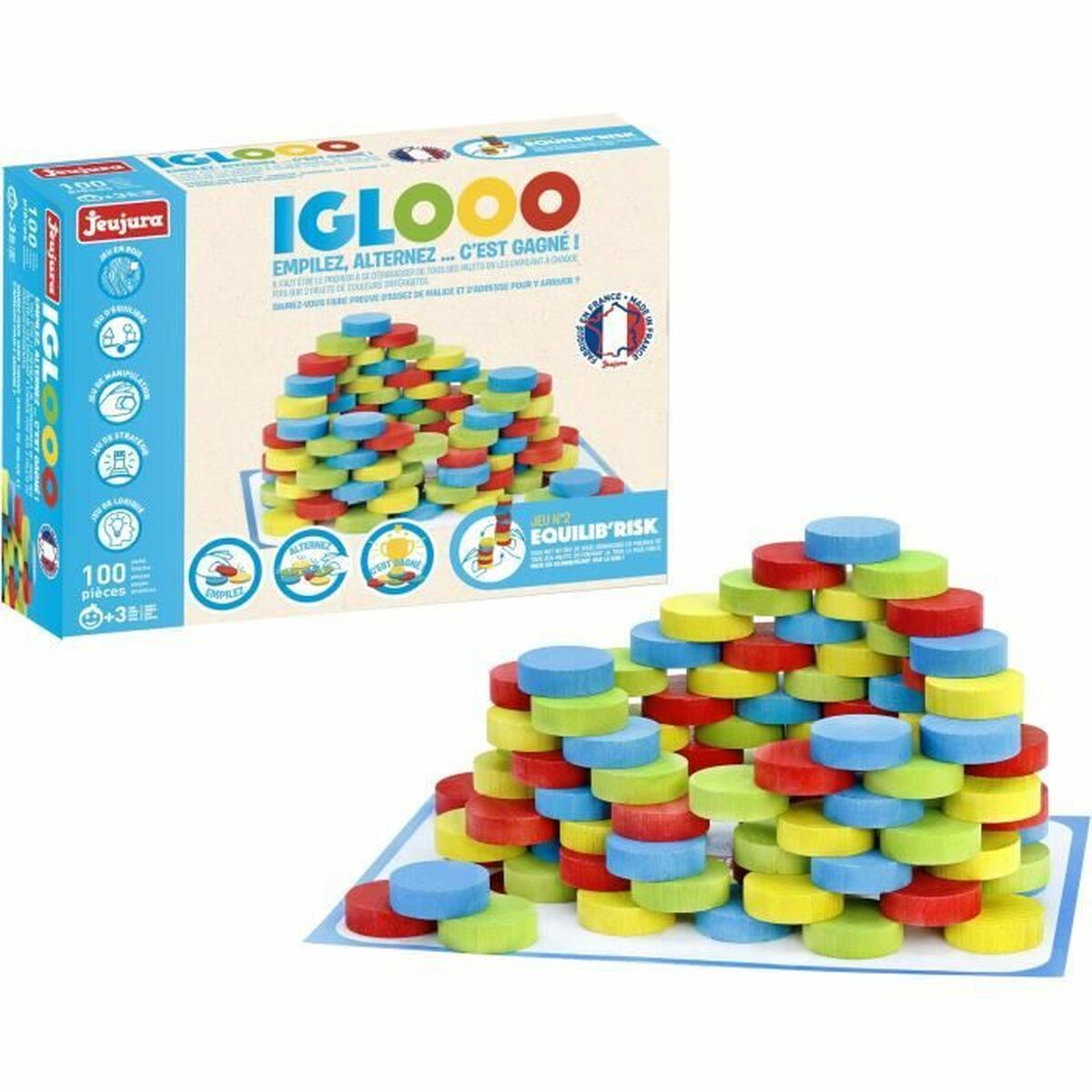 Jeujura Lauamäng Jeujura Iglooo 23 X 9 X 33 Cm