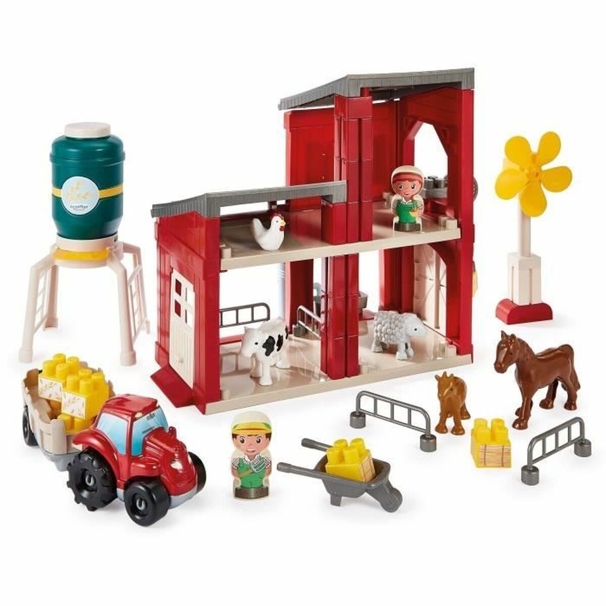 Ecoiffier Konstruktsioon Komplekt Ecoiffier Eco Farm