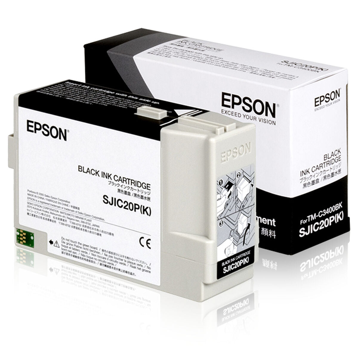 Epson Originaalne Tindikassett Epson Sjic20P(K) Must