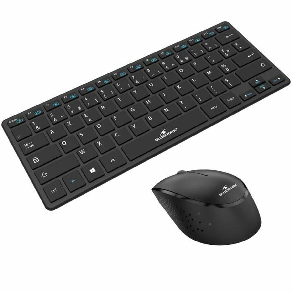 Bluestork Klaviatuur Ja Hiir Bluestork Sans Fil Ultra Compact Must