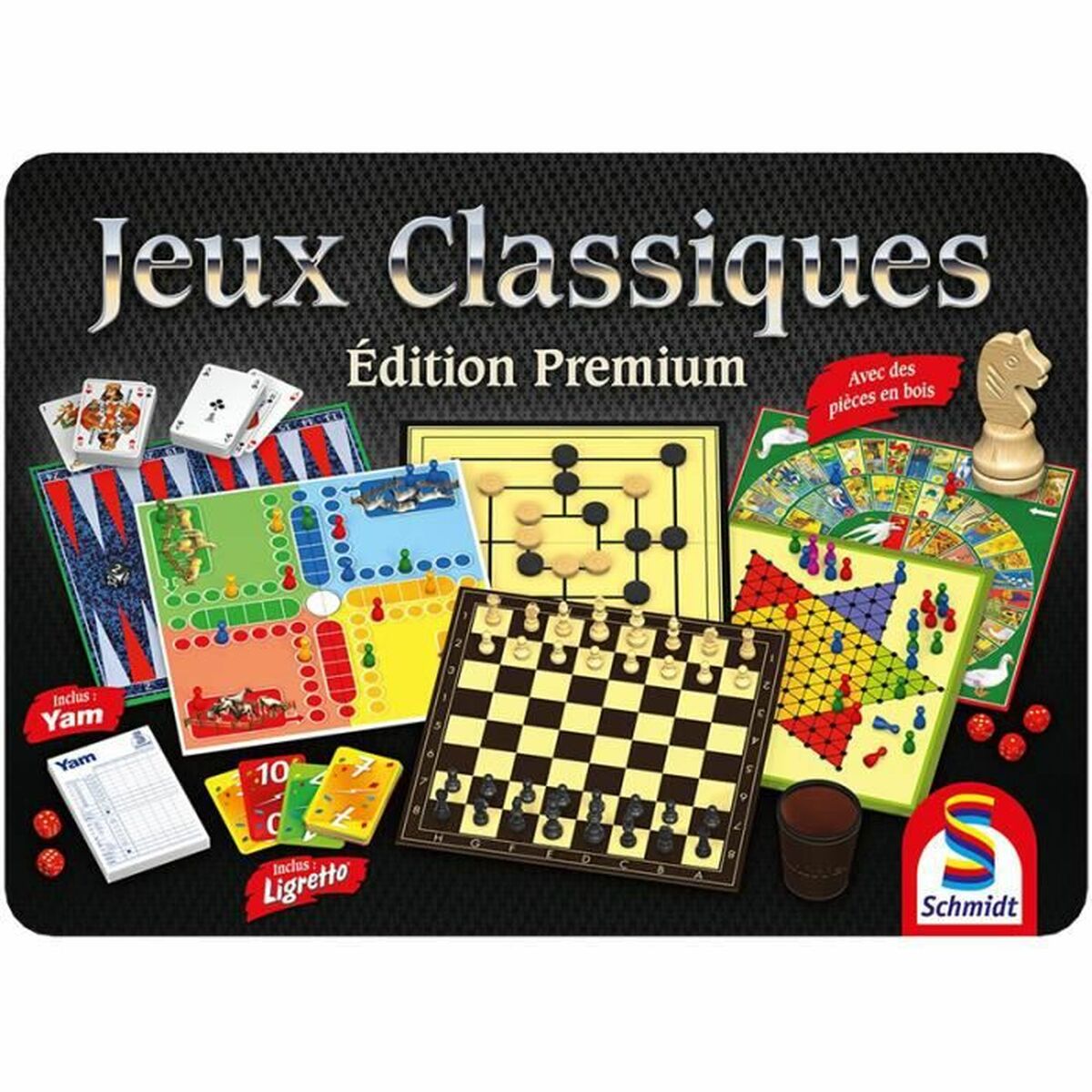 Schmidt Spiele Lauamäng Schmidt Spiele Premium Edition Classic Games Box