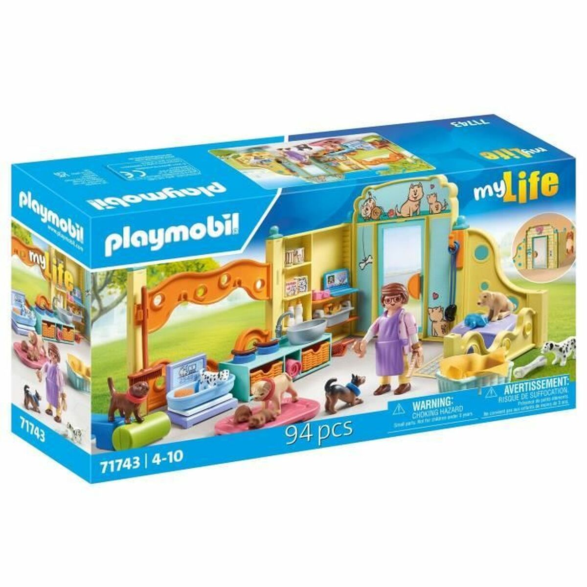 Playmobil Playset Playmobil 71743 94 Tükid, Osad