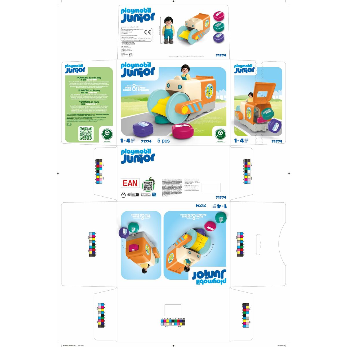 Playmobil Playset Playmobil Junior 71774 5 Tükid