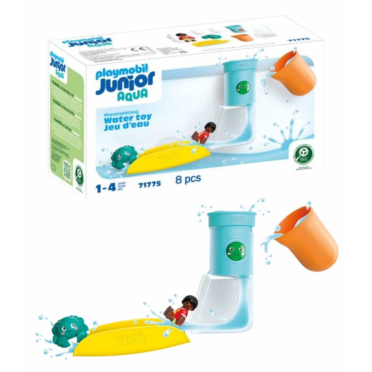 Playmobil Playset Playmobil Junior Water 71775 8 Tükid, Osad