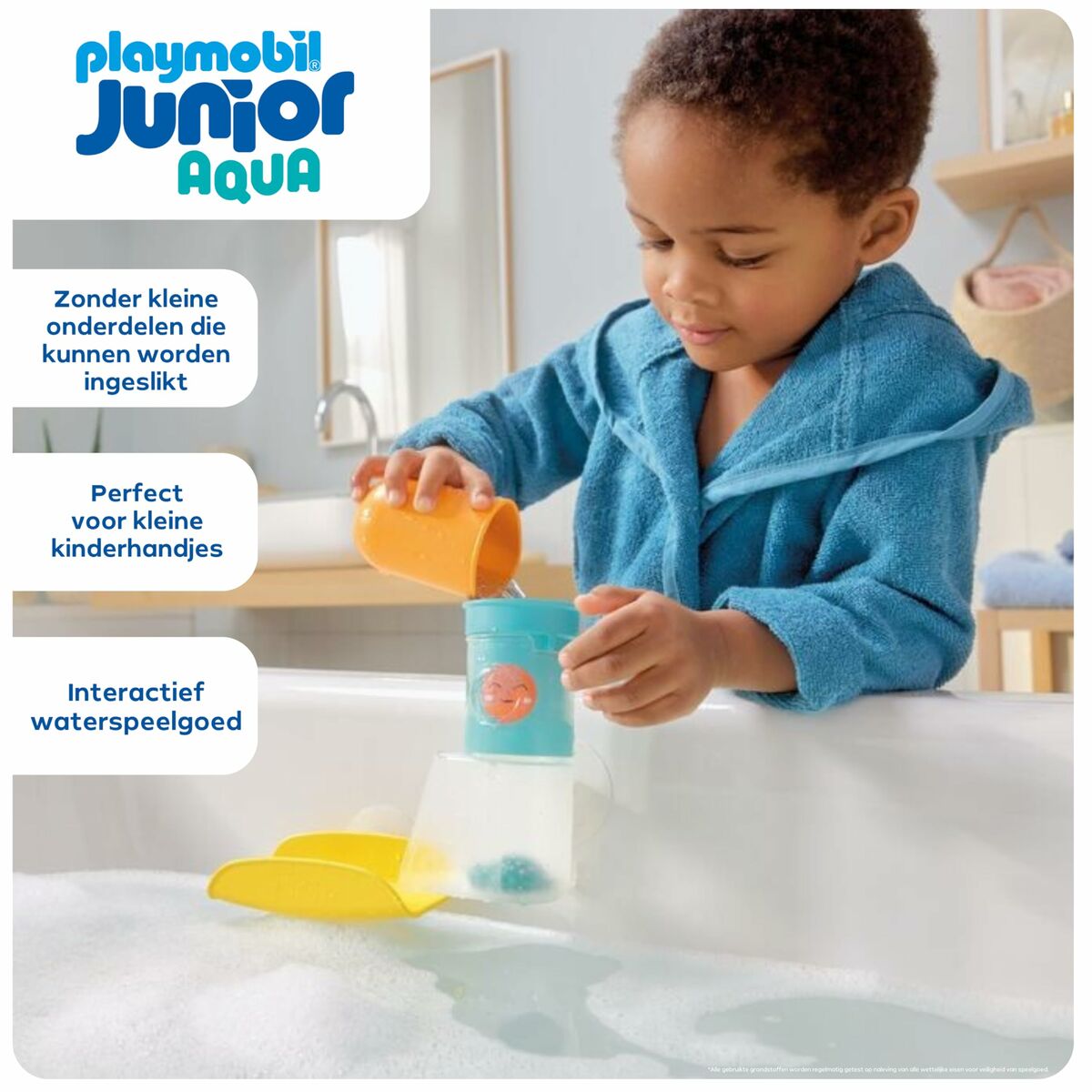 Playmobil Playset Playmobil Junior Water 71775 8 Tükid, Osad