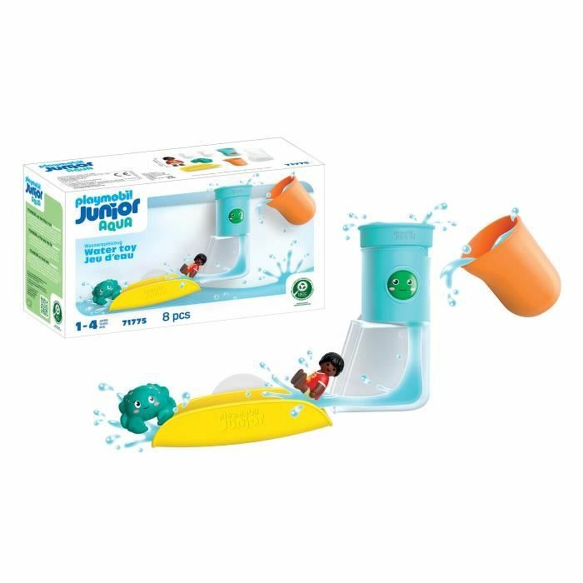 Playmobil Playset Playmobil Junior Water 71775 8 Tükid, Osad