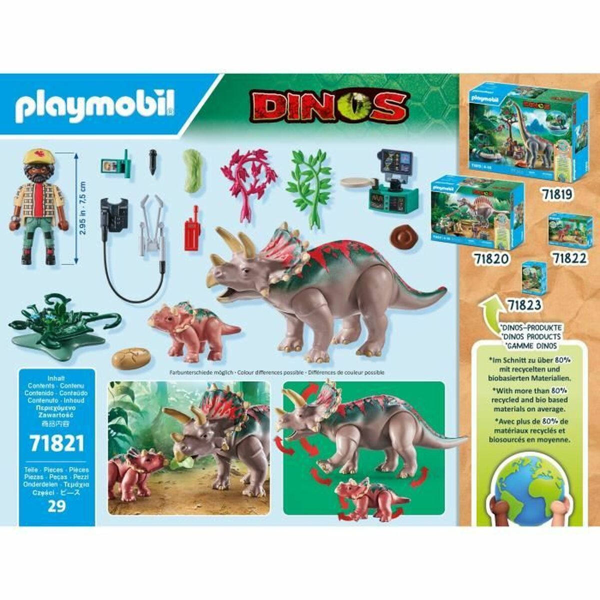 Playmobil Playset Playmobil 71821 29 Tükid, Osad