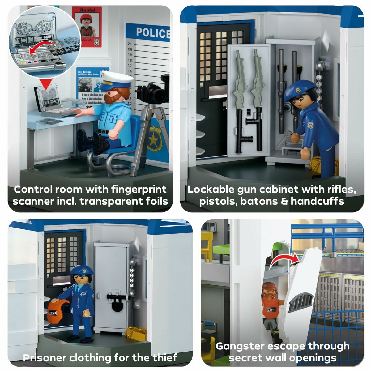 Playmobil Playset Playmobil 71873 253 Tükid, Osad