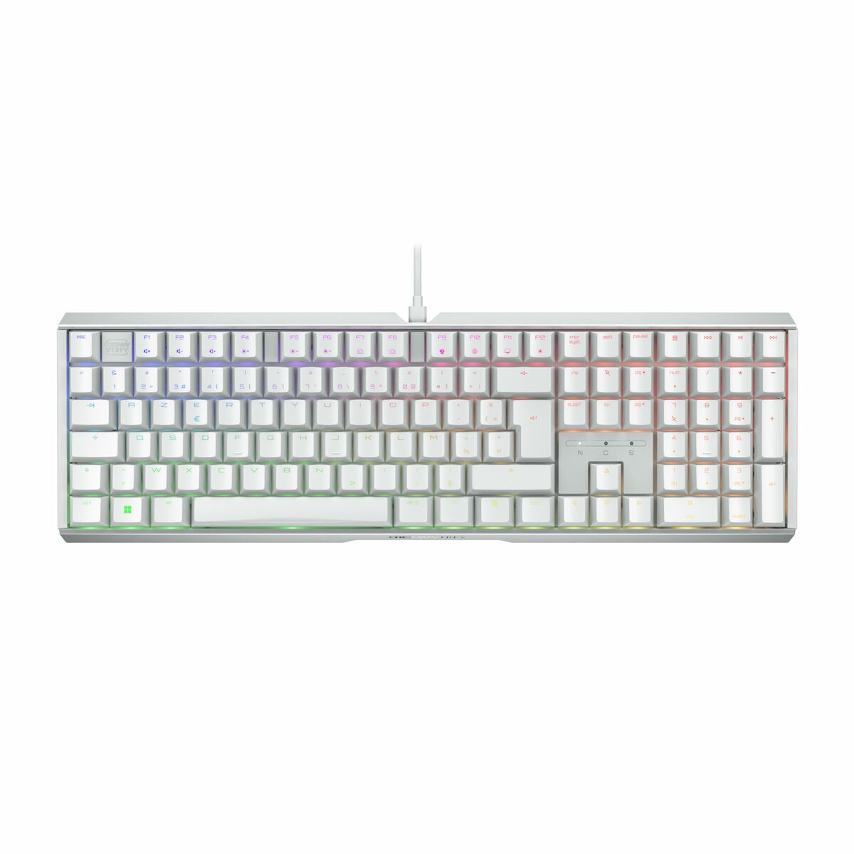 Cherry Klaviatuur Cherry Valge Azerty