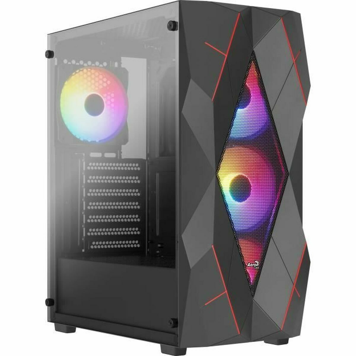 Aerocool Atx Semi-Tower Korpus Aerocool Must