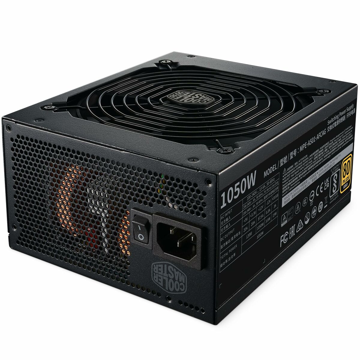 Cooler Master Toiteplokk Cooler Master Mwe Gold Atx 1050 W