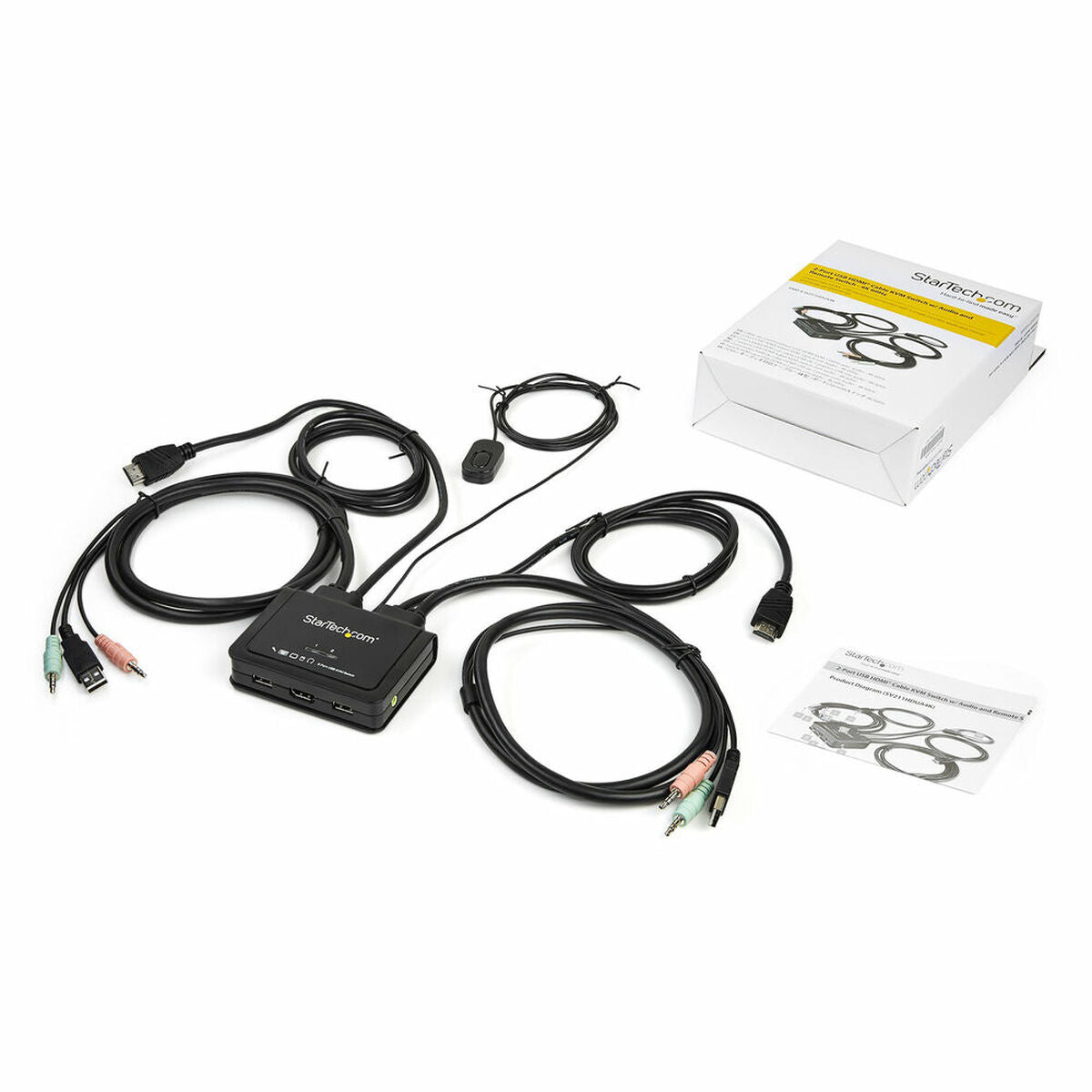 Startech Kvm Lüliti Startech Sv211Hdua4K