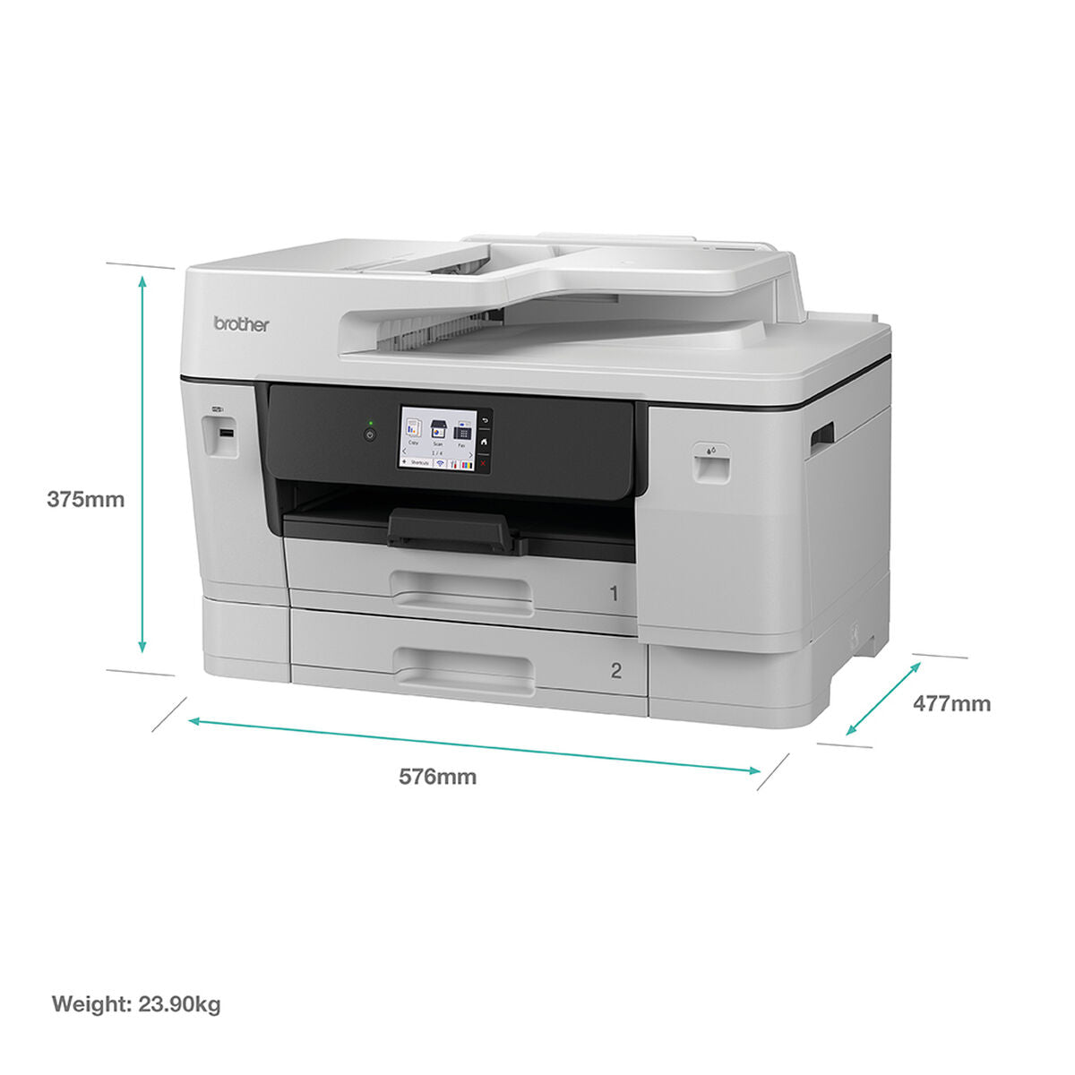 Brother Fotoprinter Brother Mfcj6960Dwre1