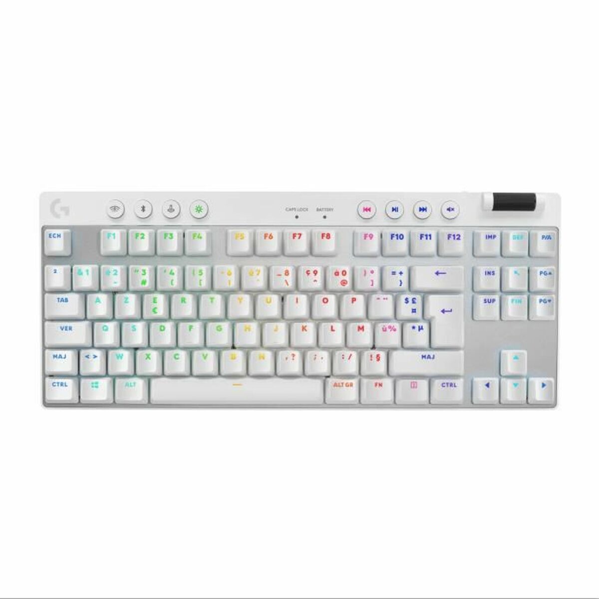 Logitech Klaviatuur Ja Hiir Logitech 920-012145 Valge Prantsuse Azerty