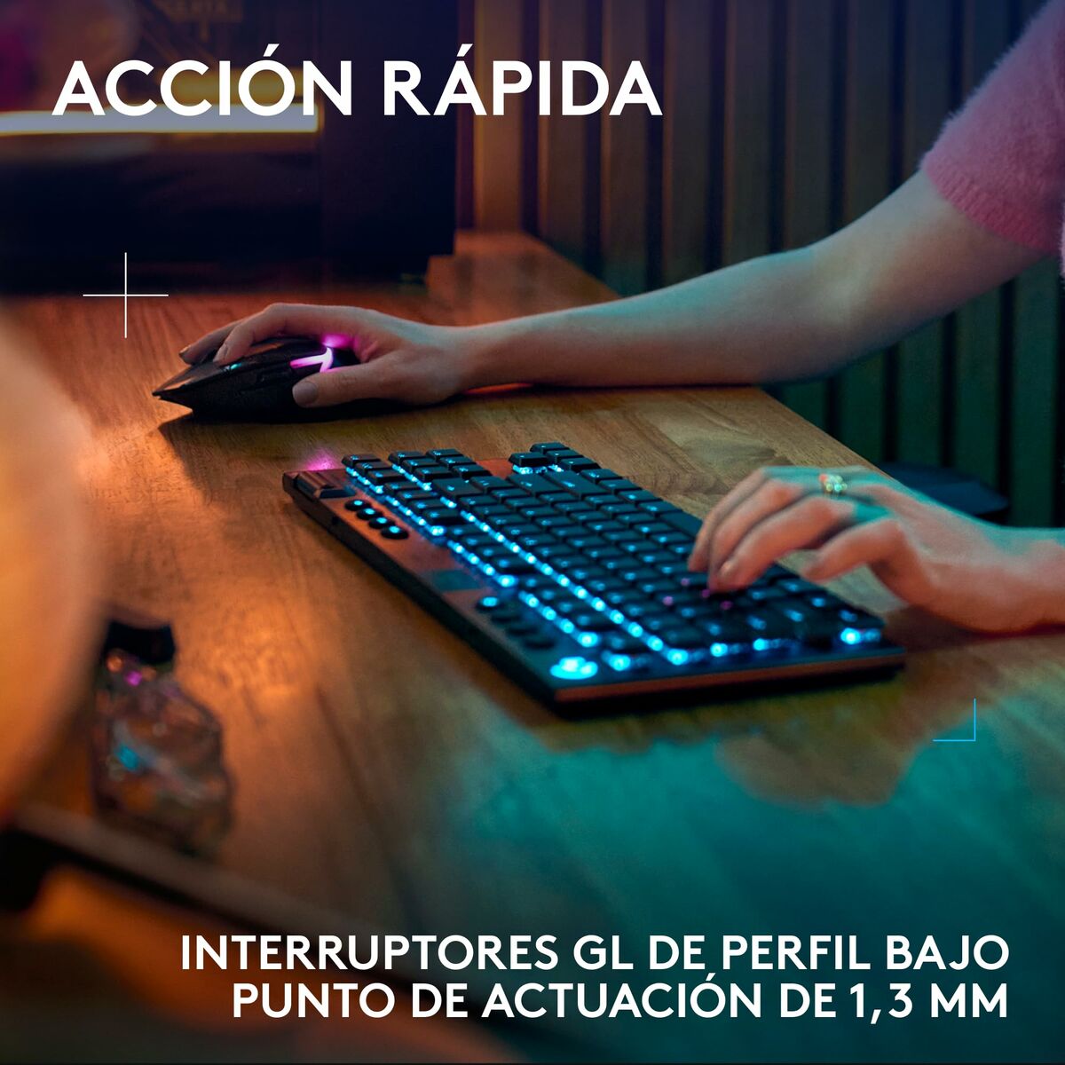 Logitech Klaviatuur Ja Hiir Logitech 920-012723 Must