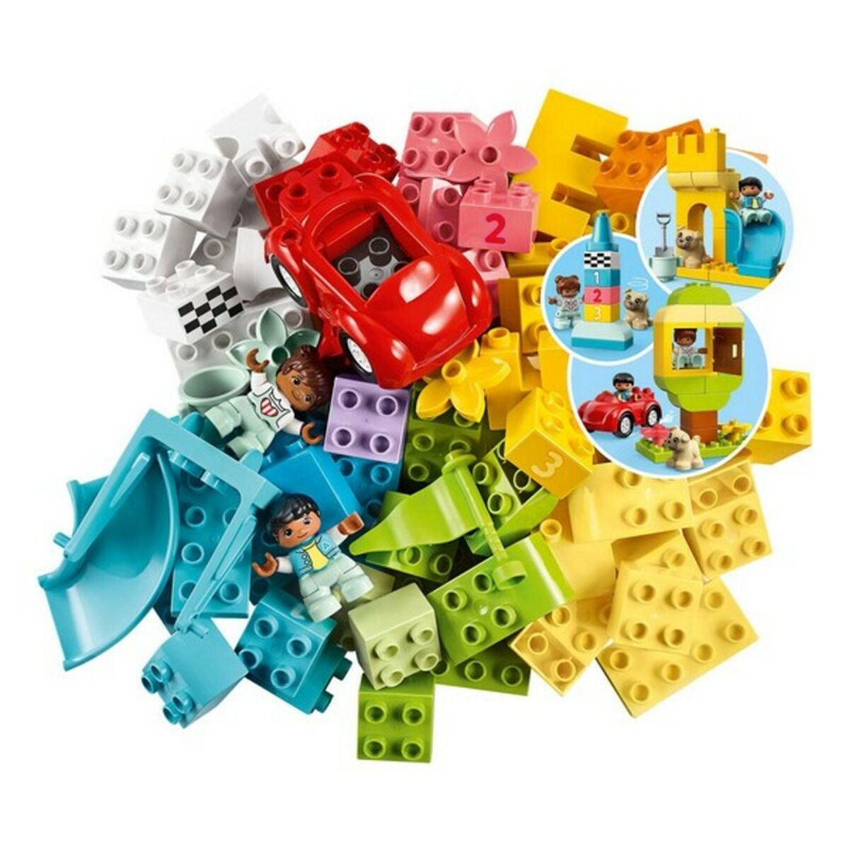 Lego Konstruktsioon Komplekt Duplo Deluxe Brick Box Lego Duplo 10941 Deluxe (85 Pcs)