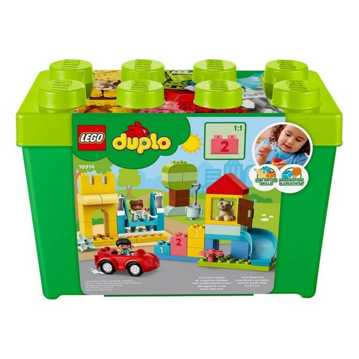 Lego Konstruktsioon Komplekt Duplo Deluxe Brick Box Lego Duplo 10941 Deluxe (85 Pcs)