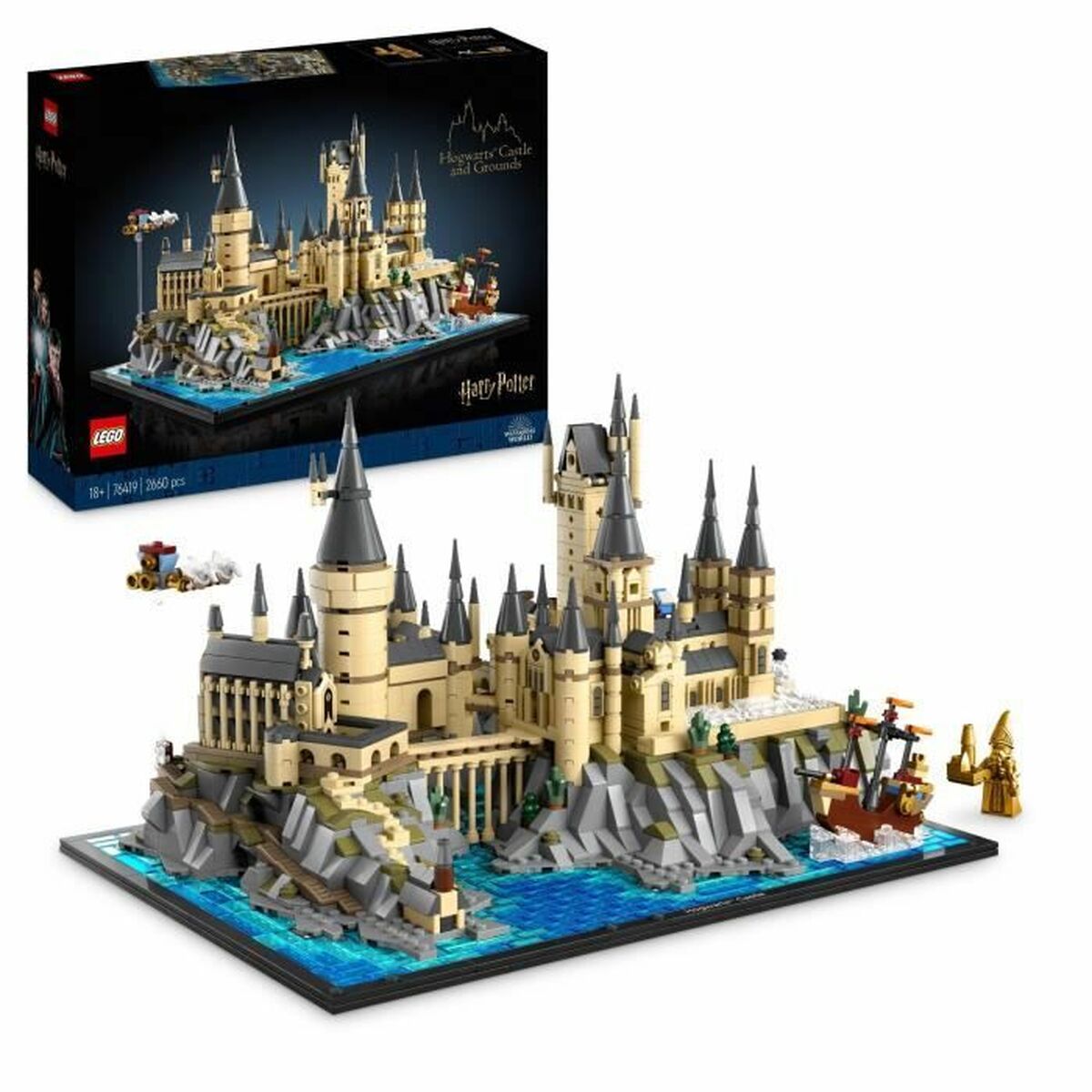 Lego Playset Lego Harry Potter 76419 Hogwarts Castle And Grounds 2660 Tükid, Osad