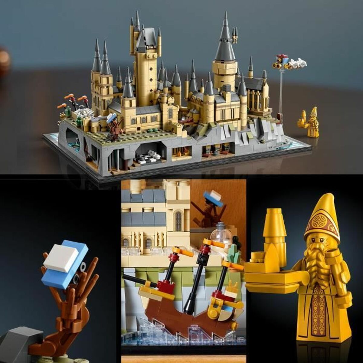 Lego Playset Lego Harry Potter 76419 Hogwarts Castle And Grounds 2660 Tükid, Osad