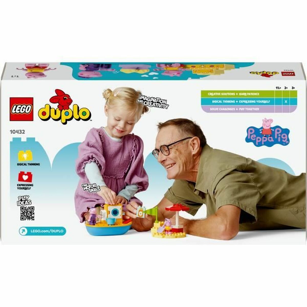 Lego Konstruktsioon Komplekt Lego Peppa Pig's Boat Trip Mitmevärviline