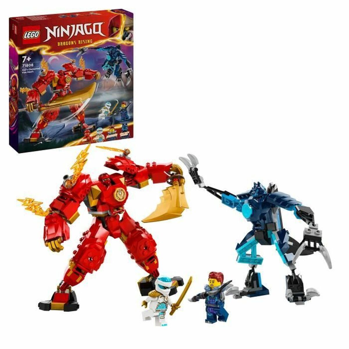 Lego Playset Lego 71808 Kai Fire Elemental Mecca - Toypro