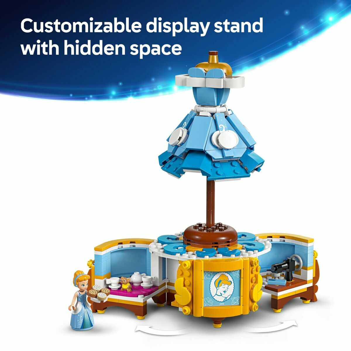 Lego Konstruktsioon Komplekt Lego Disney Princess 43266 474 Tükid, Osad