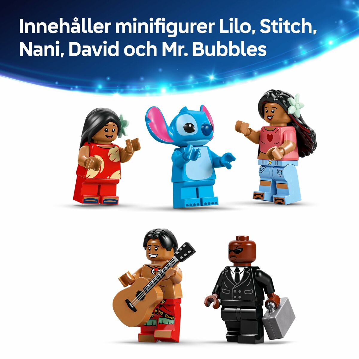 Lego Konstruktsioon Komplekt Lego Disney Lilo & Stitch 43268 834 Tükid, Osad