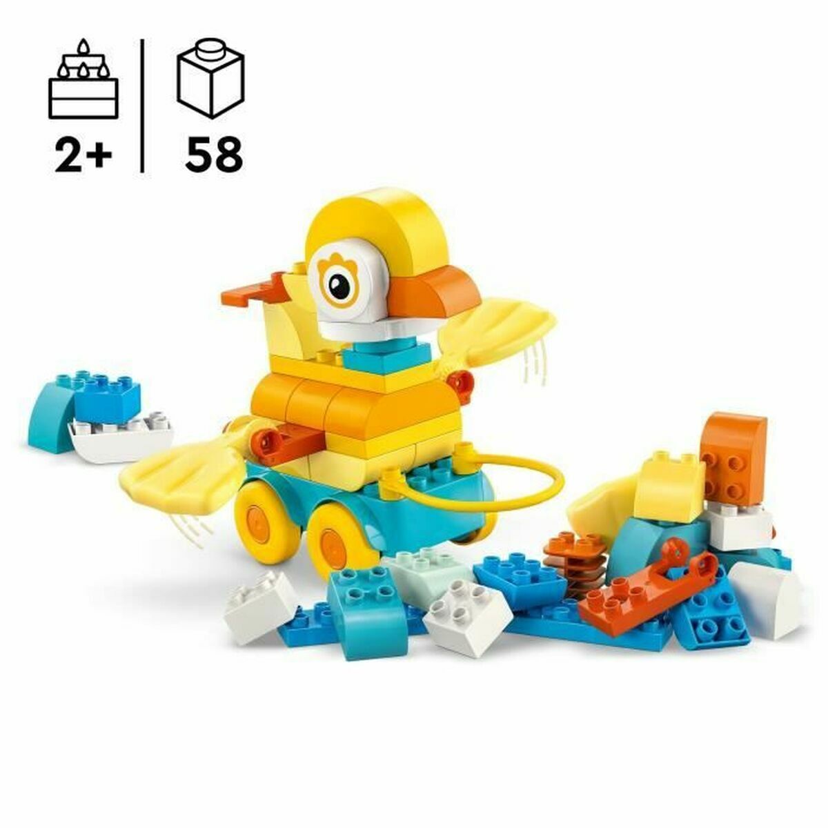 Lego Konstruktsioon Komplekt Lego Duplo 10448 58 Tükid, Osad