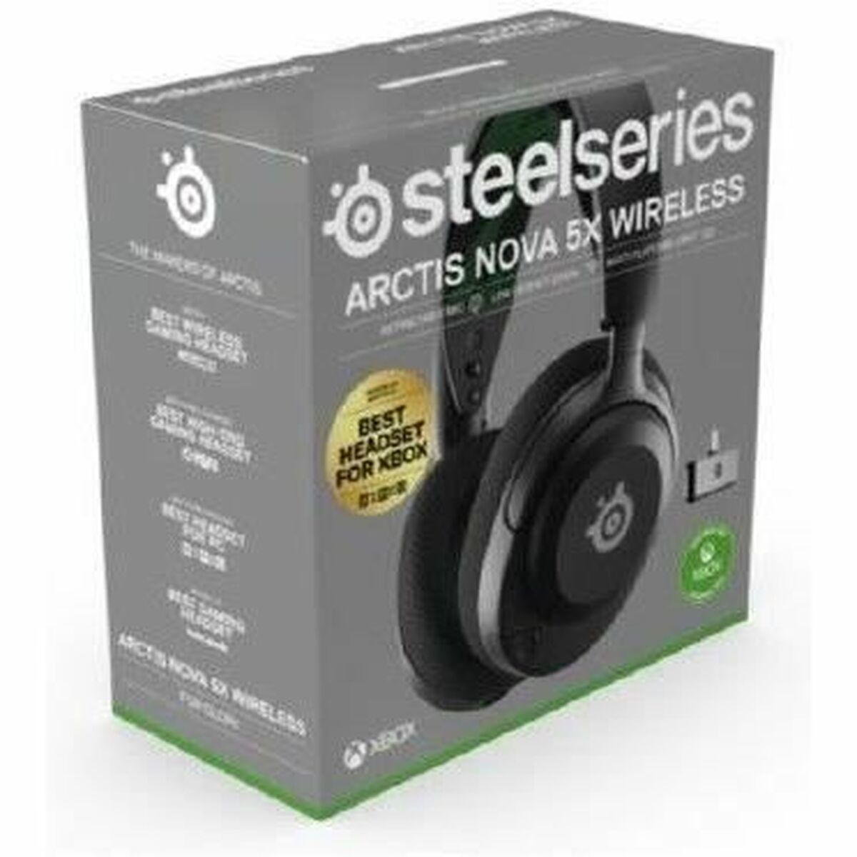 Steelseries Kõrvaklapid Mikrofoniga Steelseries Arctis Nova 5X Must